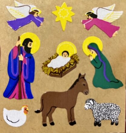 Vintage Sandylion (Logo): Nativity Scene