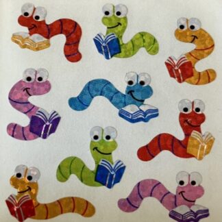 Vintage Sandylion (Logo): Prism Bookworms