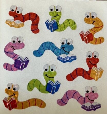 Vintage Sandylion (Logo): Prism Bookworms
