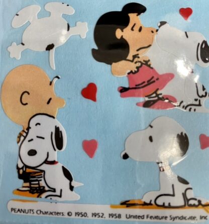 Stickermagic Large Mod: Charlie Snoopy Lucy Love