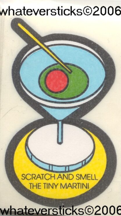 Mello Smello Matte Sniff Sticker-Martini