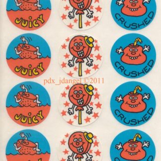 Vintage Glossy Sniff Stickers