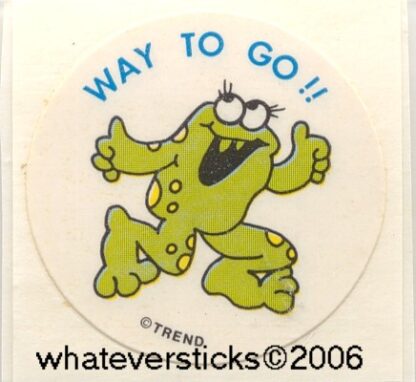 Trend Glossy Sniff Sticker: Spearmint