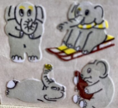 Stickermagic Mod: Sledding Elephants Fuzzy